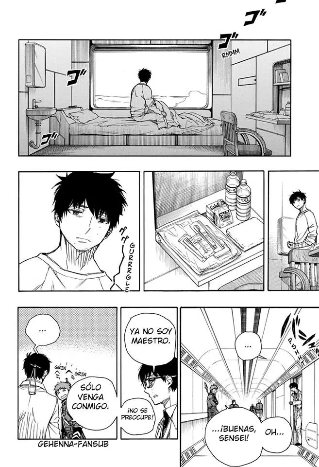 Ao no Exorcist capítulo 99.5, página 16