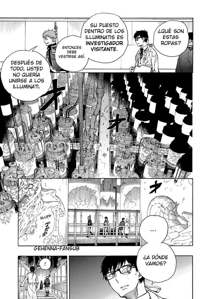 Ao no Exorcist capítulo 99.5, página 17