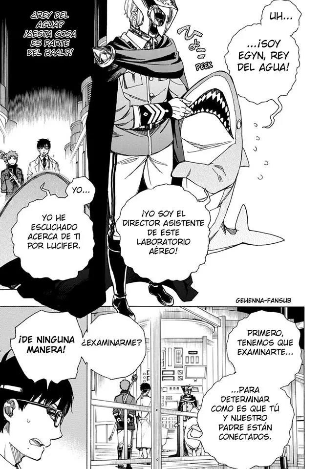Ao no Exorcist capítulo 99.5, página 19