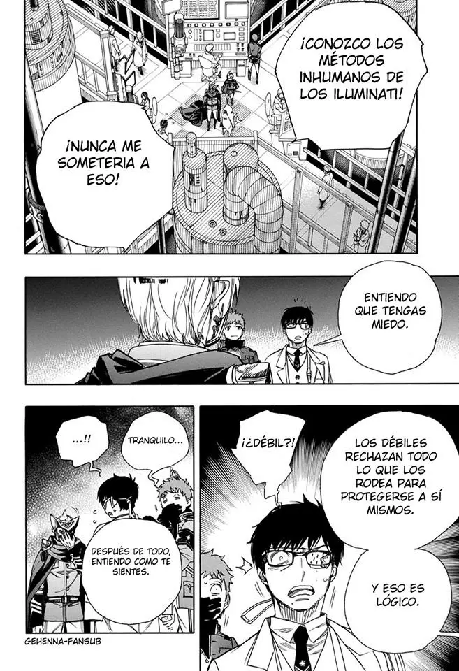 Ao no Exorcist capítulo 99.5, página 20