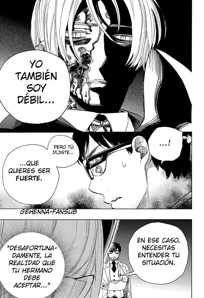 Ao no Exorcist capítulo 99.5, página 21