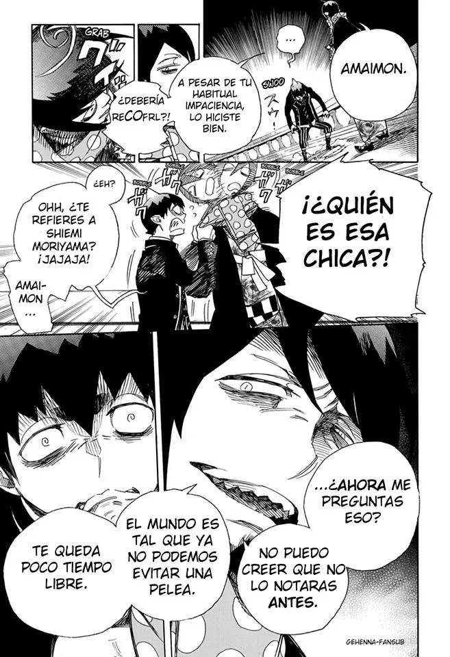 Ao no Exorcist capítulo 99.5, página 23