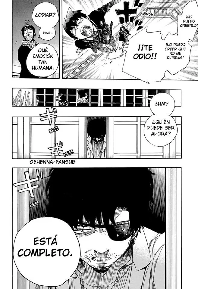 Ao no Exorcist capítulo 99.5, página 24