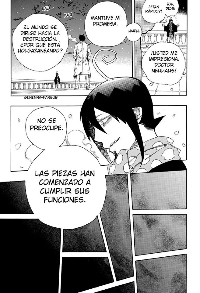 Ao no Exorcist capítulo 99.5, página 25