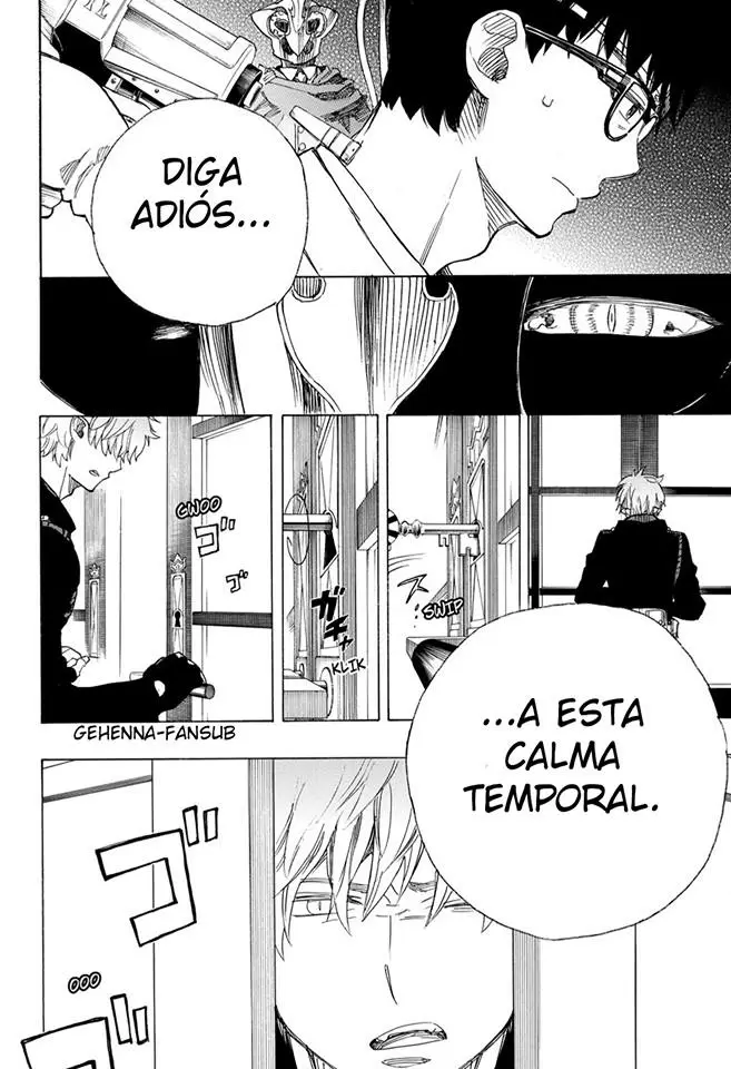 Ao no Exorcist capítulo 99.5, página 26