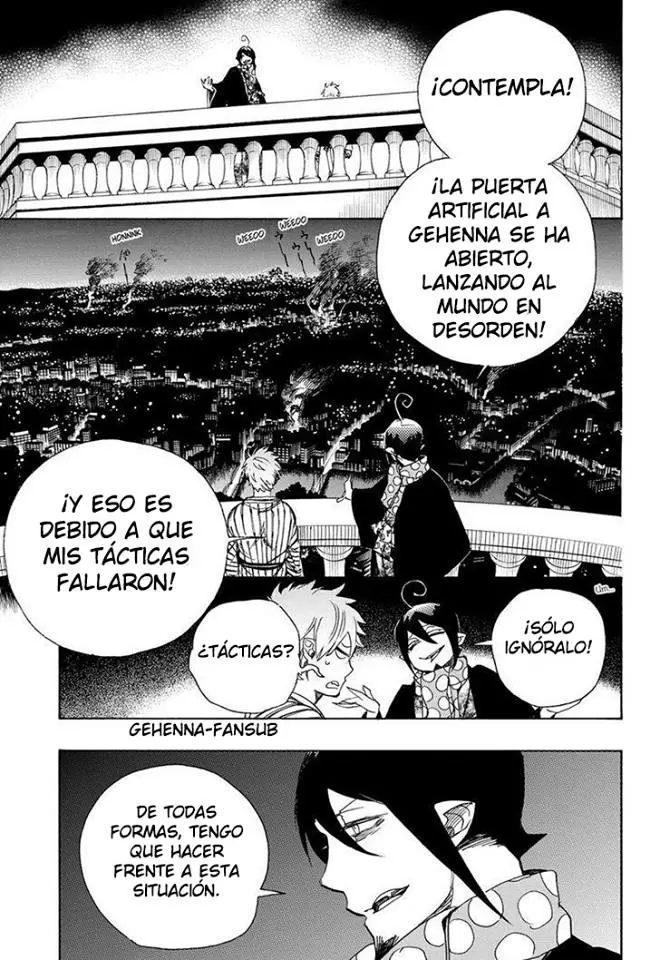 Ao no Exorcist capítulo 99, página 4