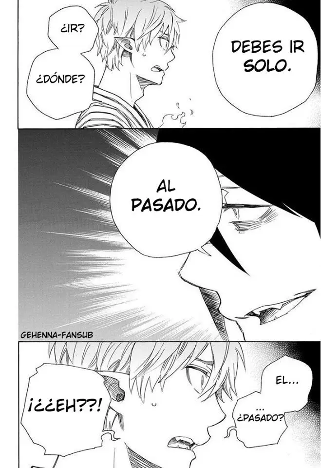 Ao no Exorcist capítulo 99, página 5