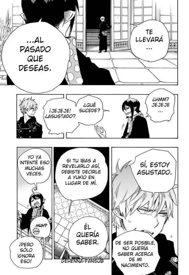 Ao no Exorcist capítulo 99, página 8
