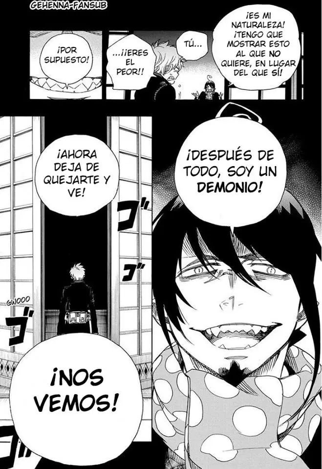 Ao no Exorcist capítulo 99, página 10