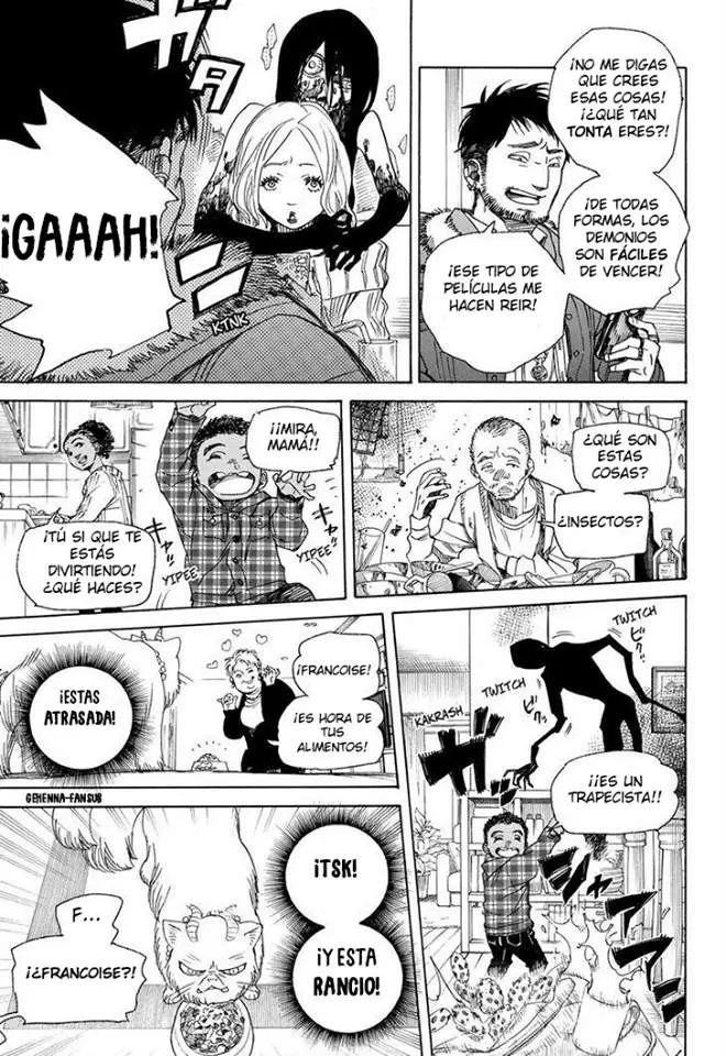 Ao no Exorcist capítulo 99, página 12