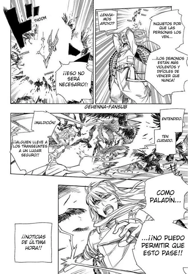 Ao no Exorcist capítulo 99, página 17