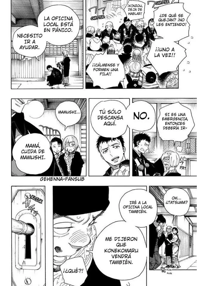 Ao no Exorcist capítulo 99, página 21