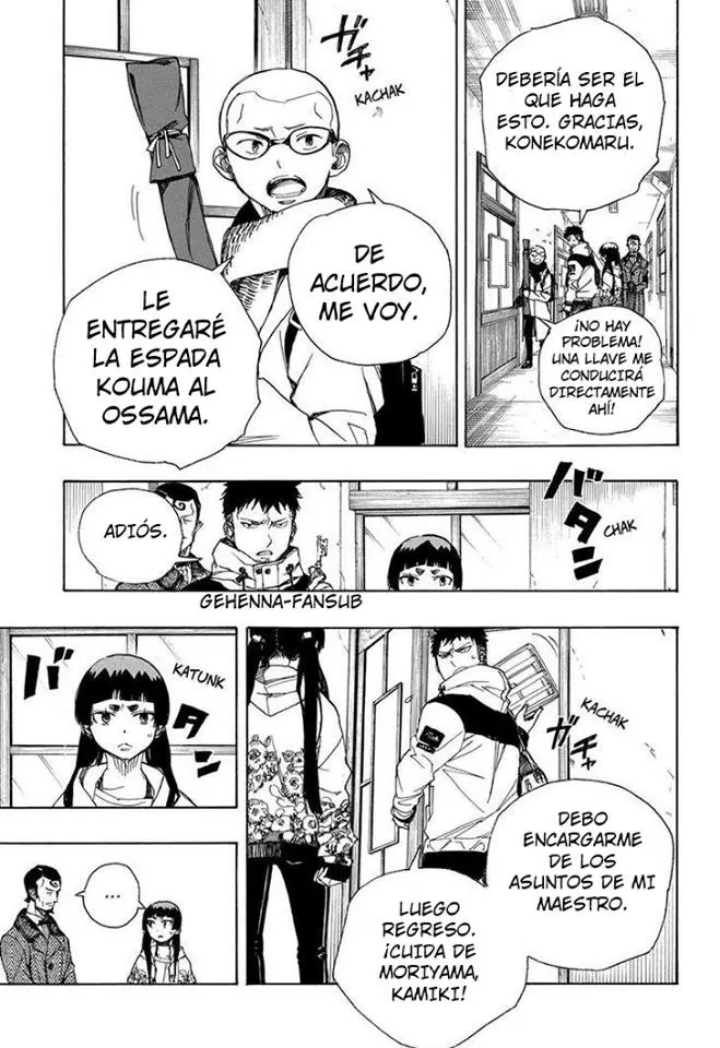 Ao no Exorcist capítulo 99, página 22