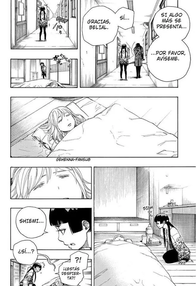 Ao no Exorcist capítulo 99, página 23