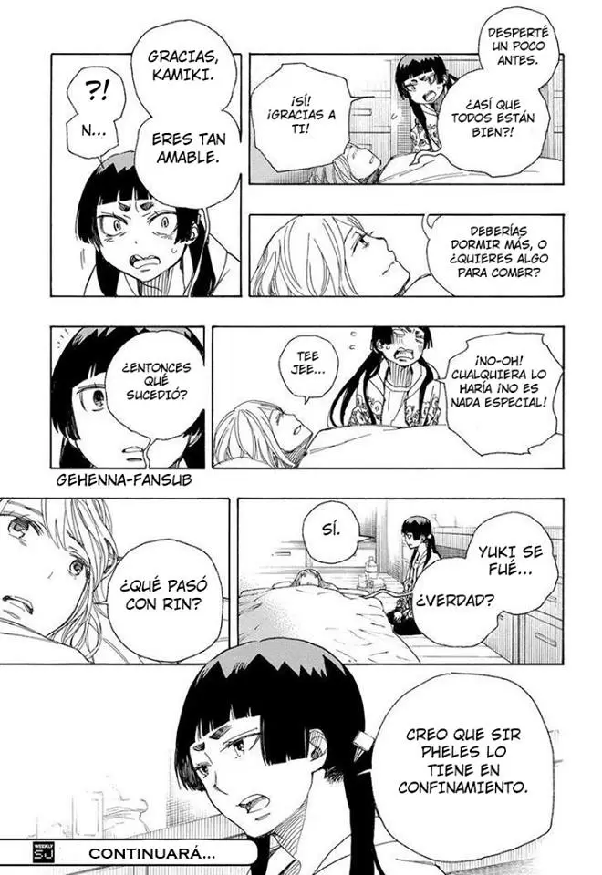 Ao no Exorcist capítulo 99, página 24