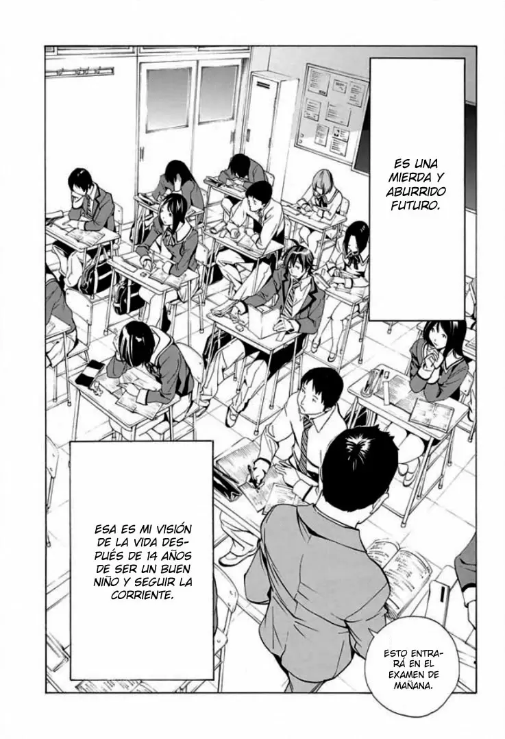 Bakuman capítulo 1, página 5