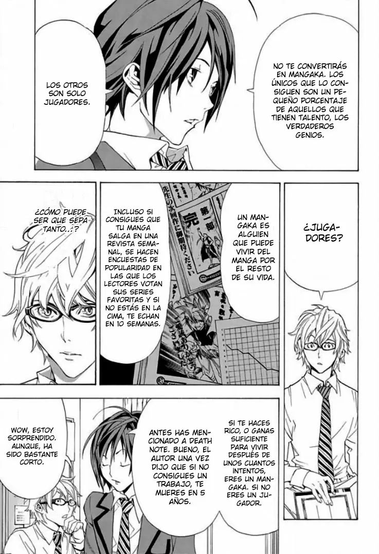 Bakuman capítulo 1, página 19