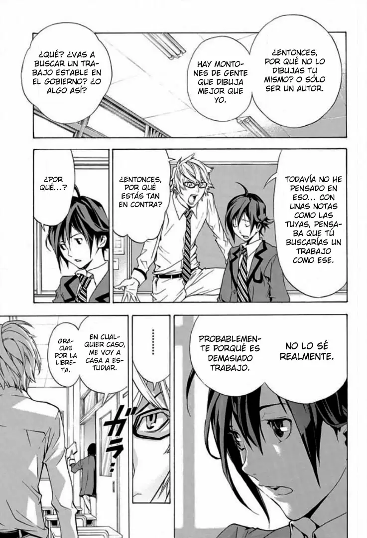 Bakuman capítulo 1, página 25