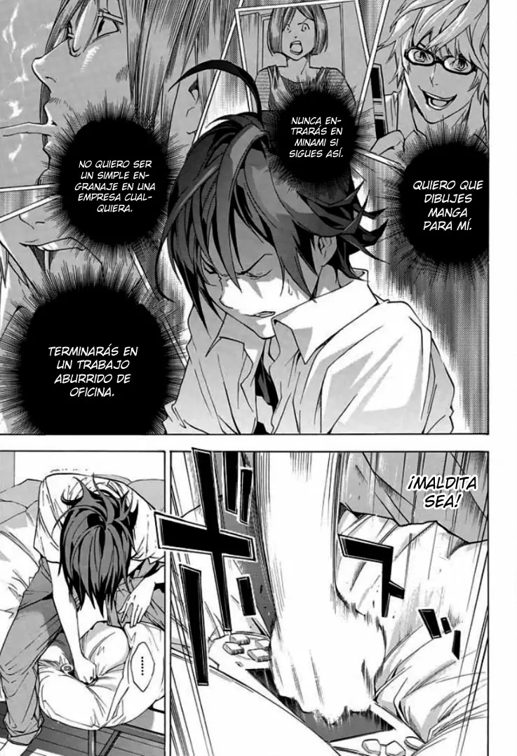 Bakuman capítulo 1, página 37
