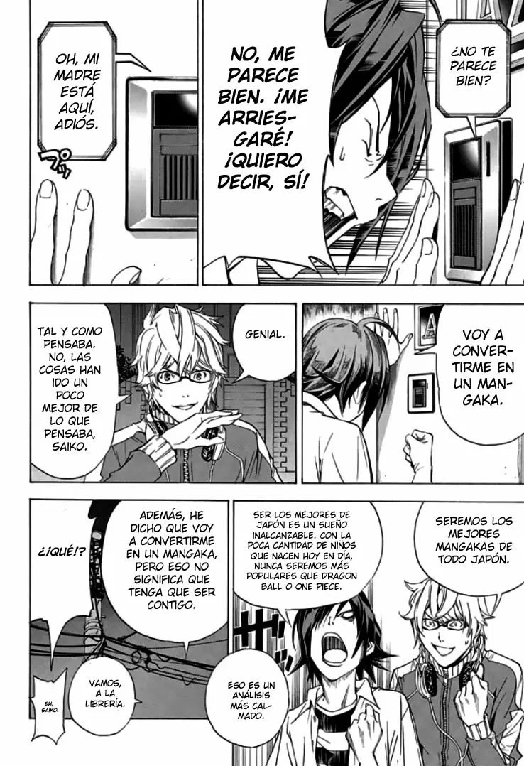 Bakuman capítulo 1, página 55