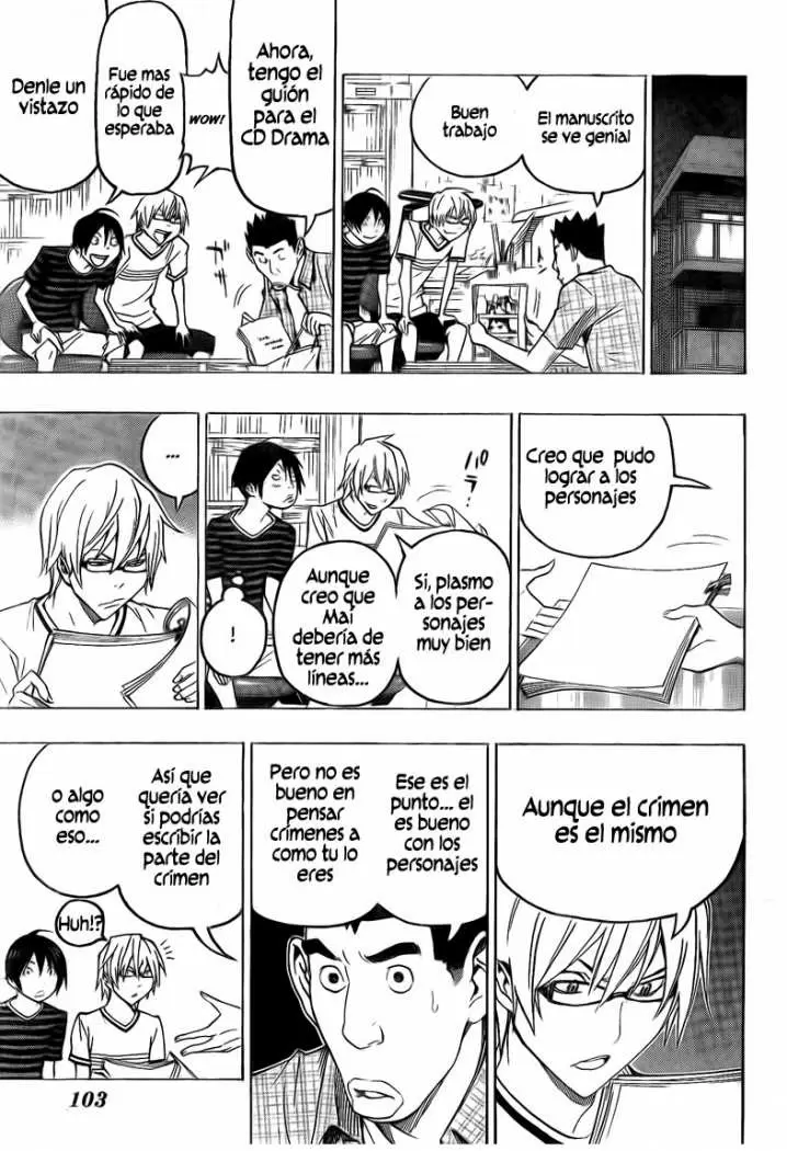 Bakuman capítulo 100, página 9
