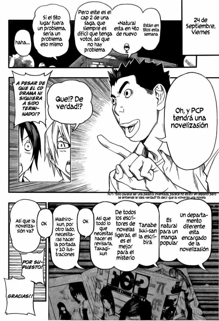 Bakuman capítulo 100, página 18