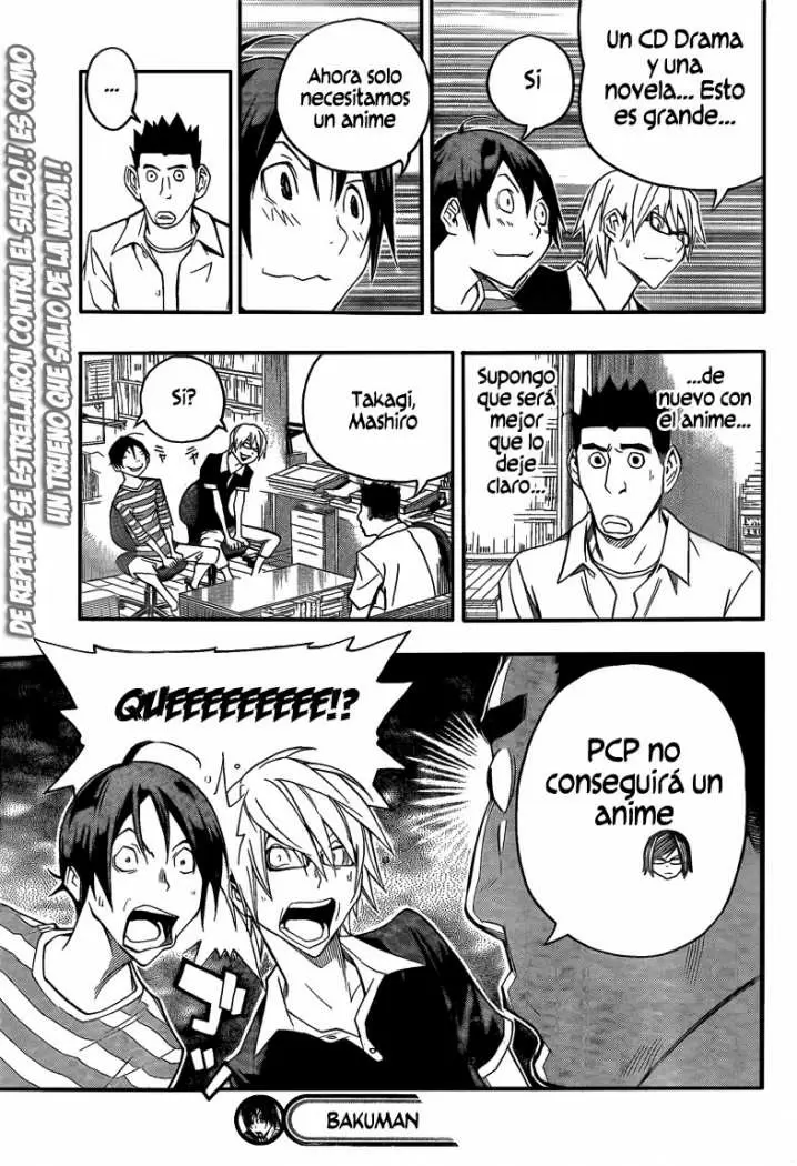 Bakuman capítulo 100, página 19