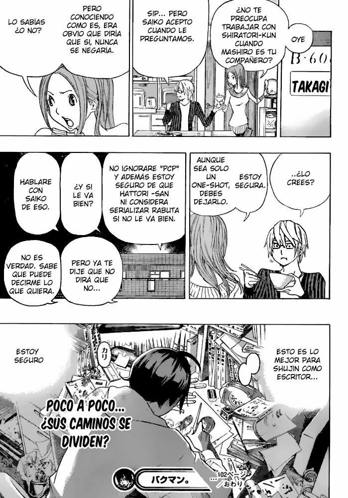 Bakuman capítulo 102, página 20