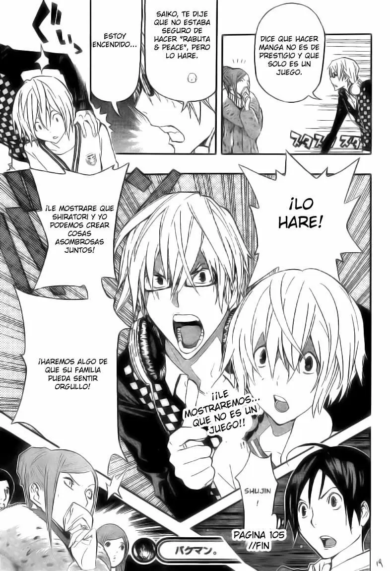 Bakuman capítulo 105, página 19