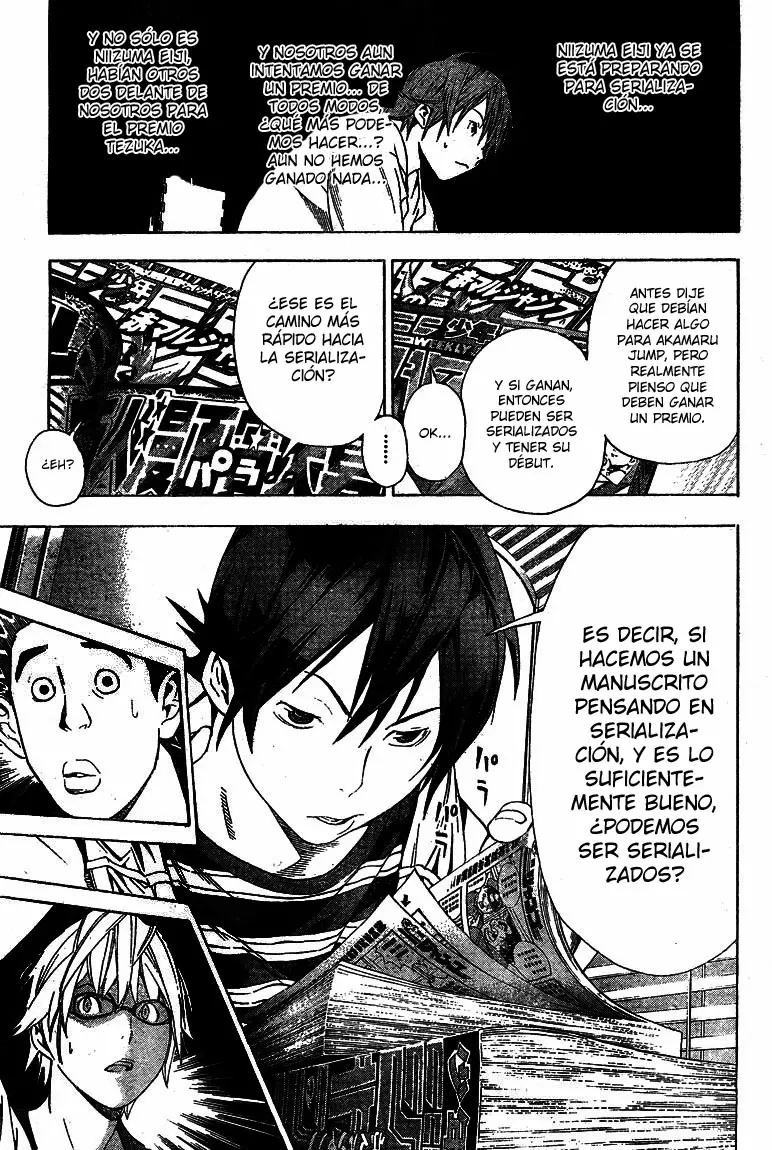 Bakuman capítulo 11, página 19