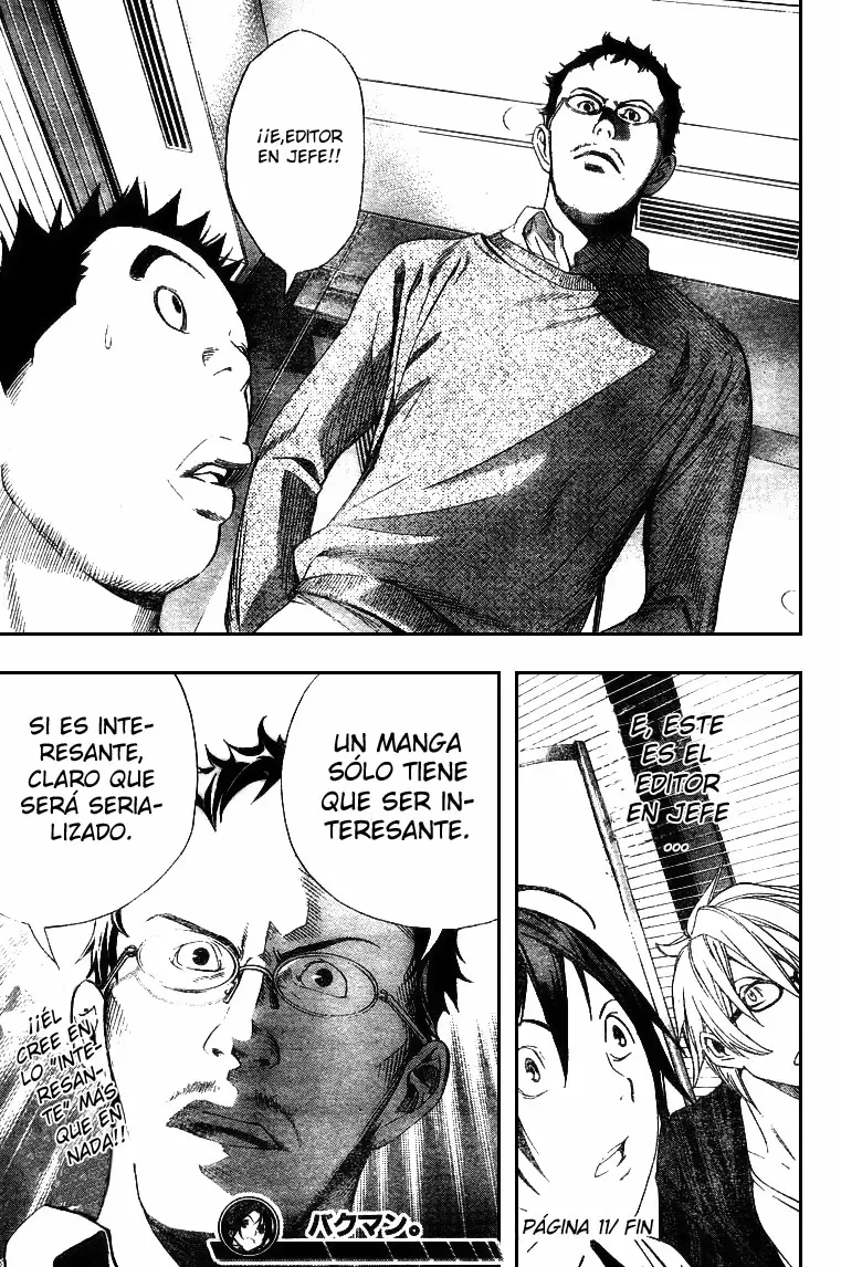 Bakuman capítulo 11, página 21