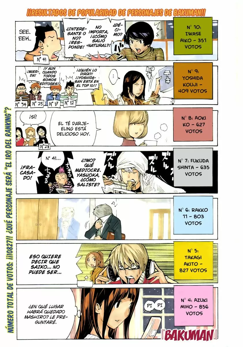 Bakuman capítulo 110, página 1