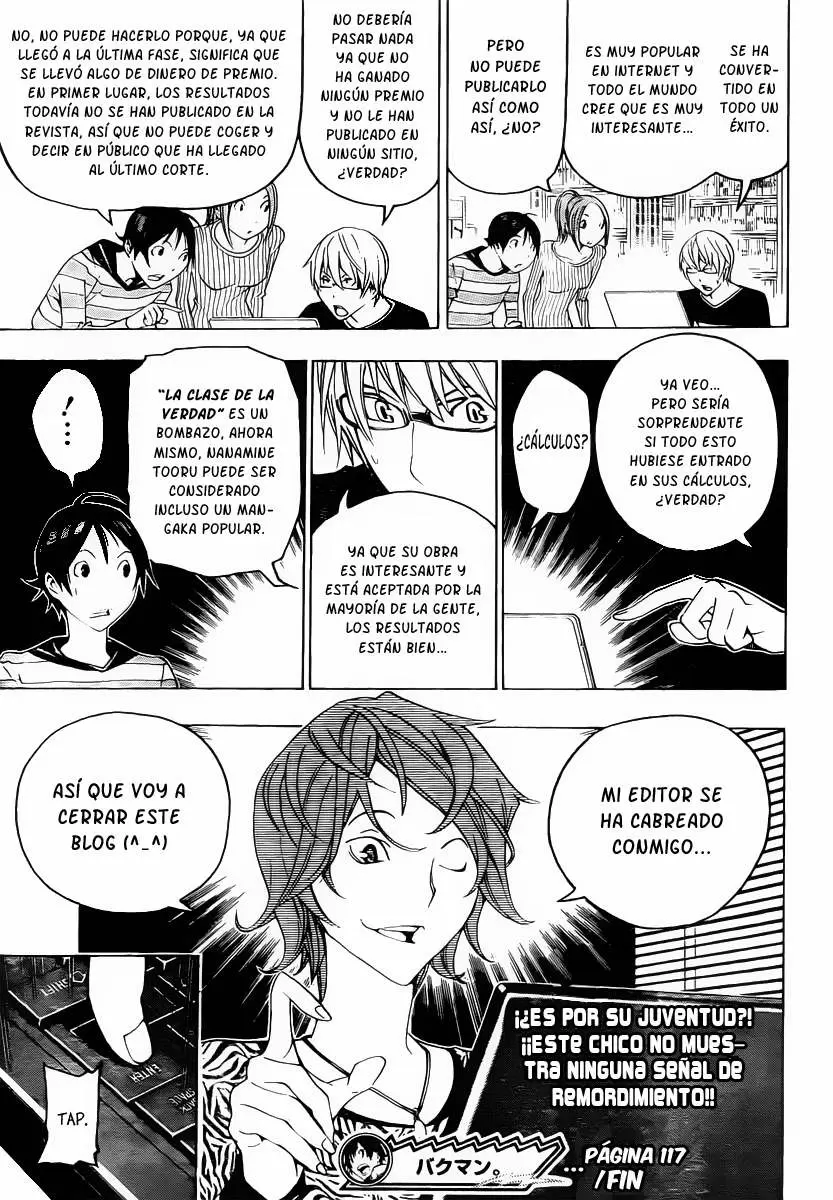 Bakuman capítulo 117, página 20
