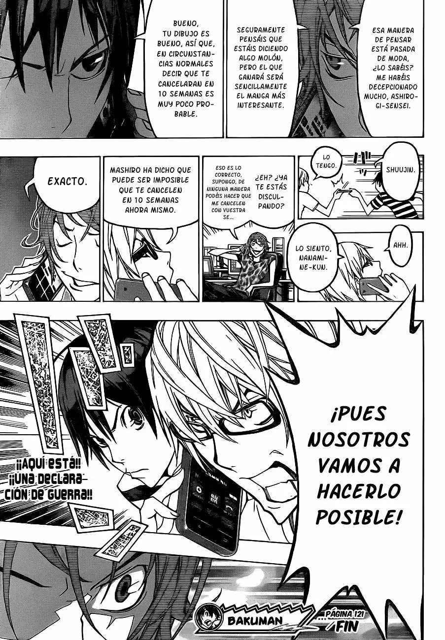 Bakuman capítulo 121, página 20