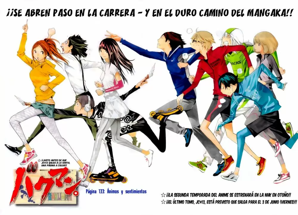Bakuman capítulo 133, página 3