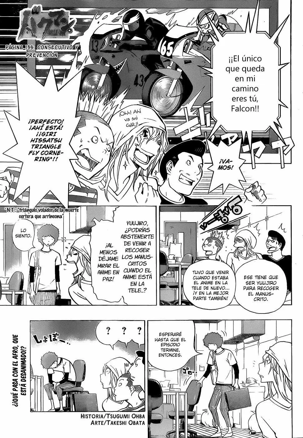 Bakuman capítulo 135, página 1