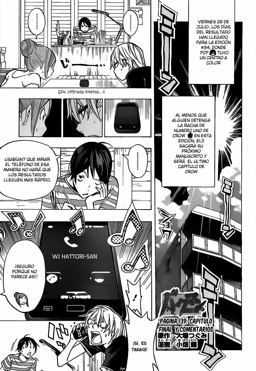 Bakuman capítulo 139, página 1