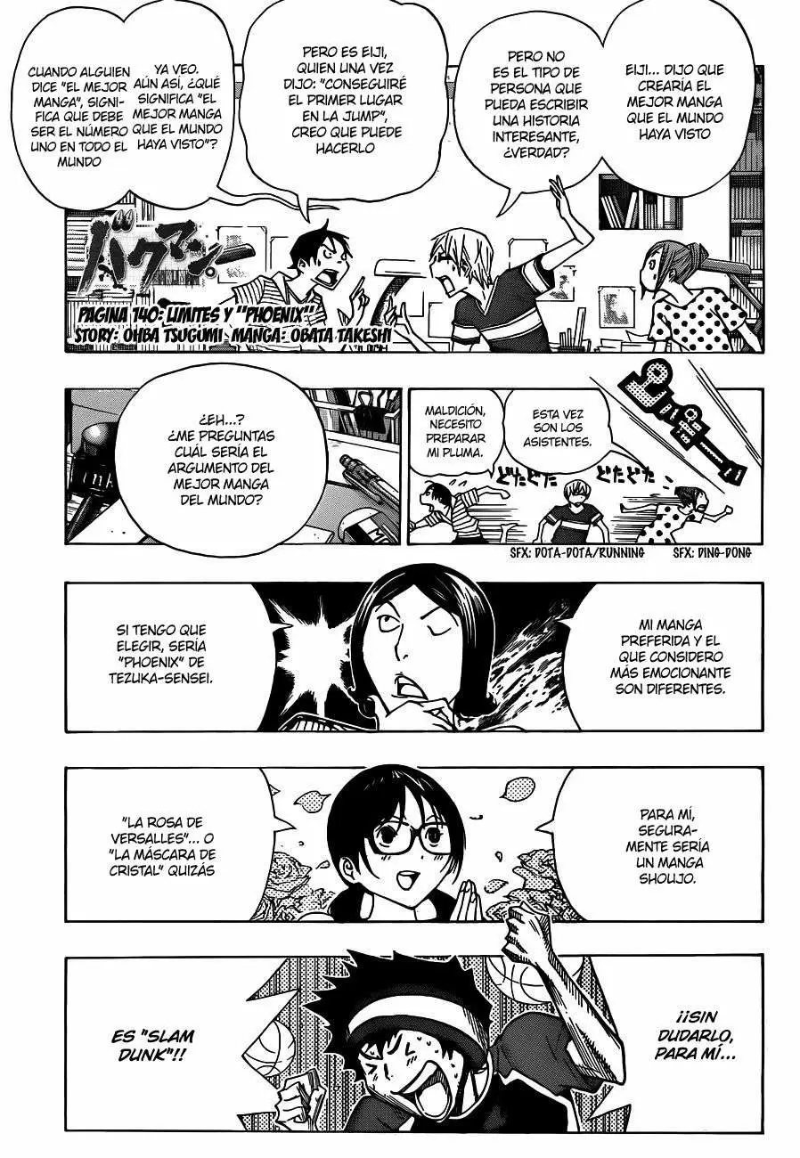 Bakuman capítulo 140, página 2