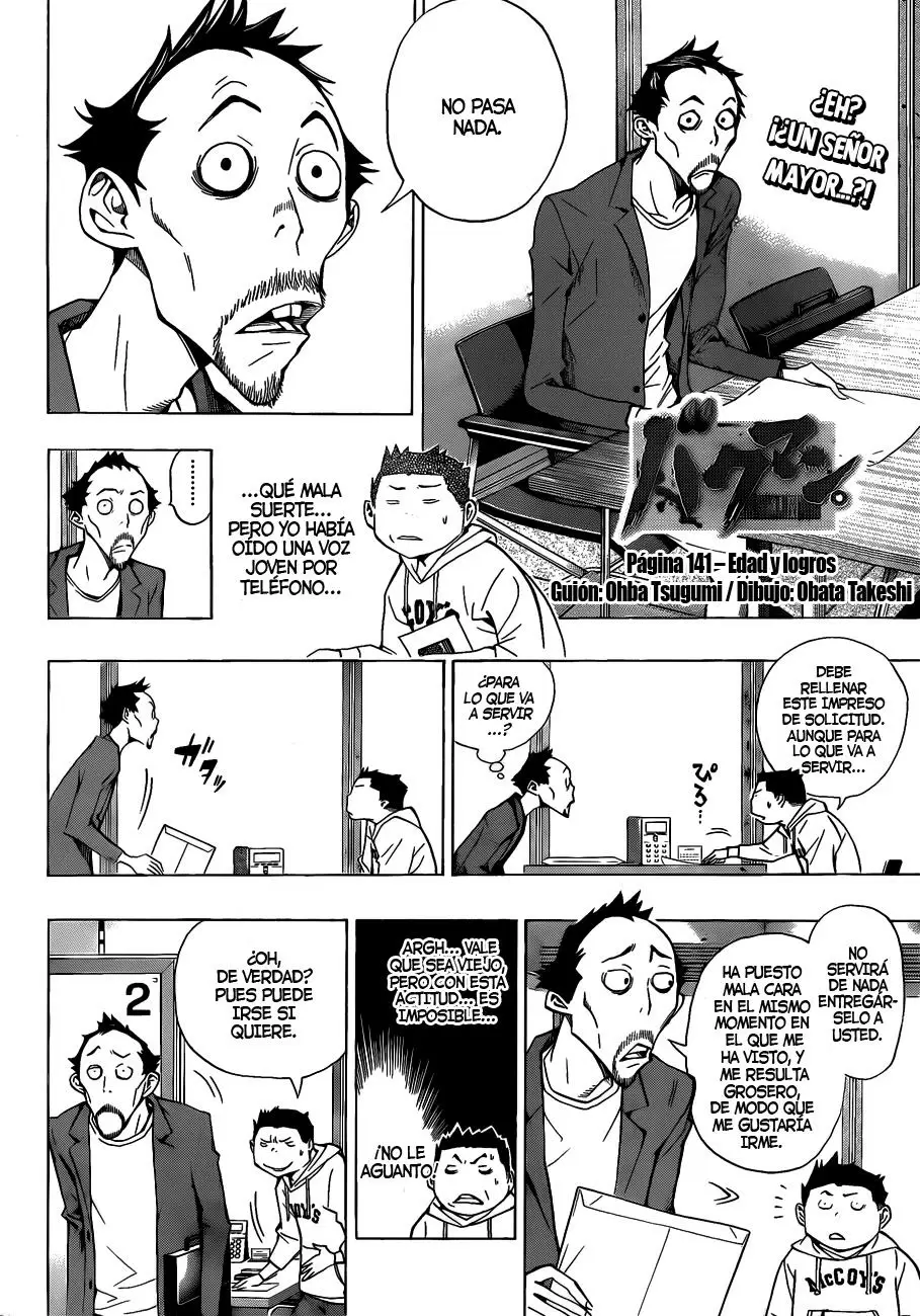 Bakuman capítulo 141, página 2