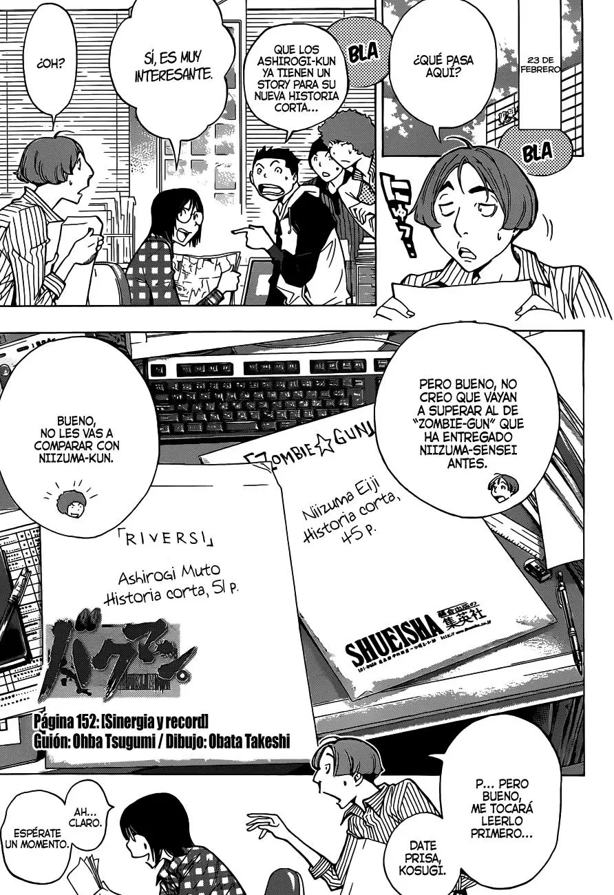 Bakuman capítulo 152, página 1