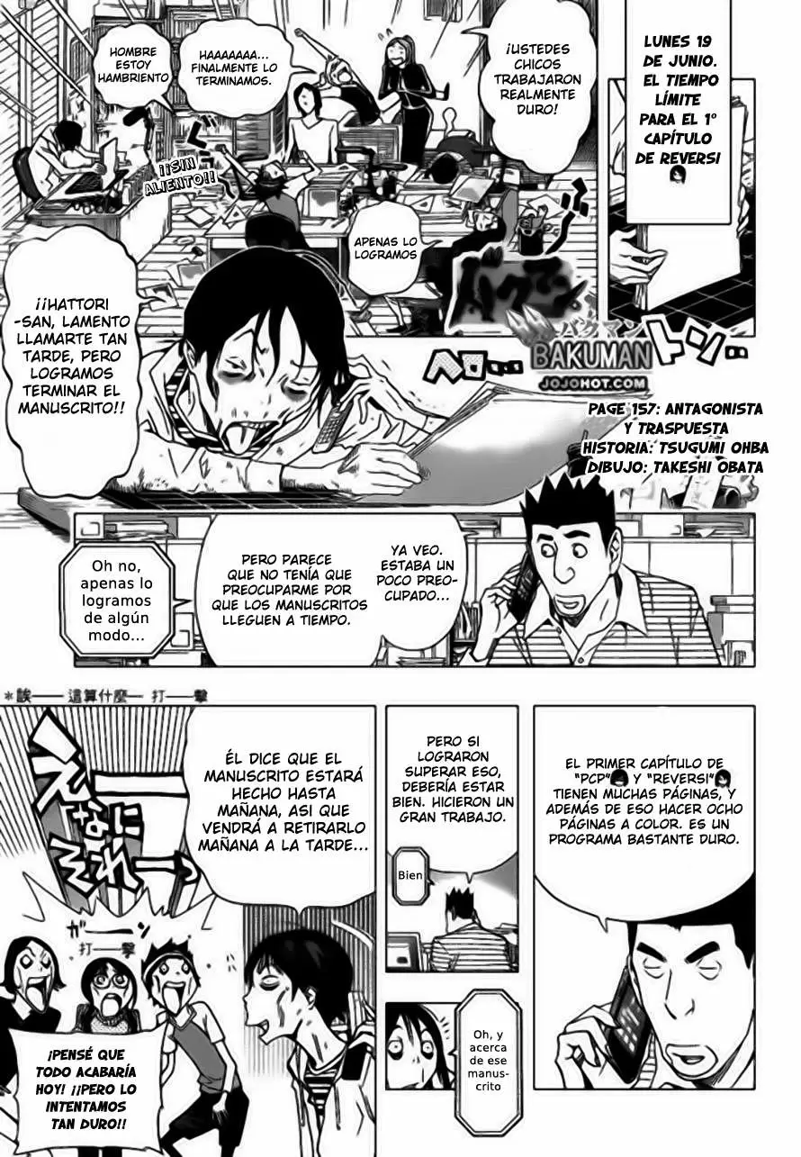 Bakuman capítulo 157, página 1