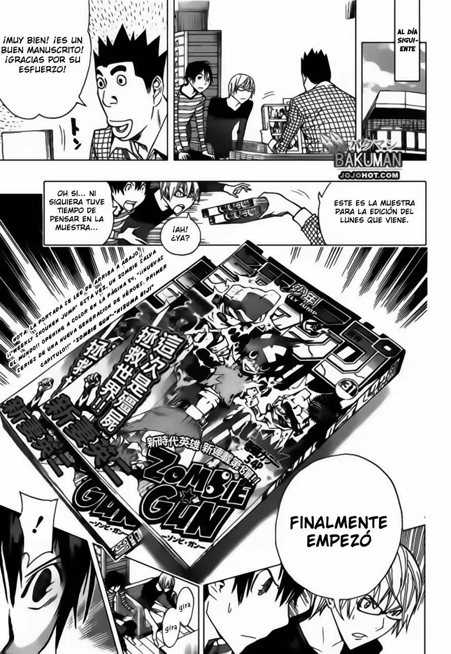Bakuman capítulo 157, página 3