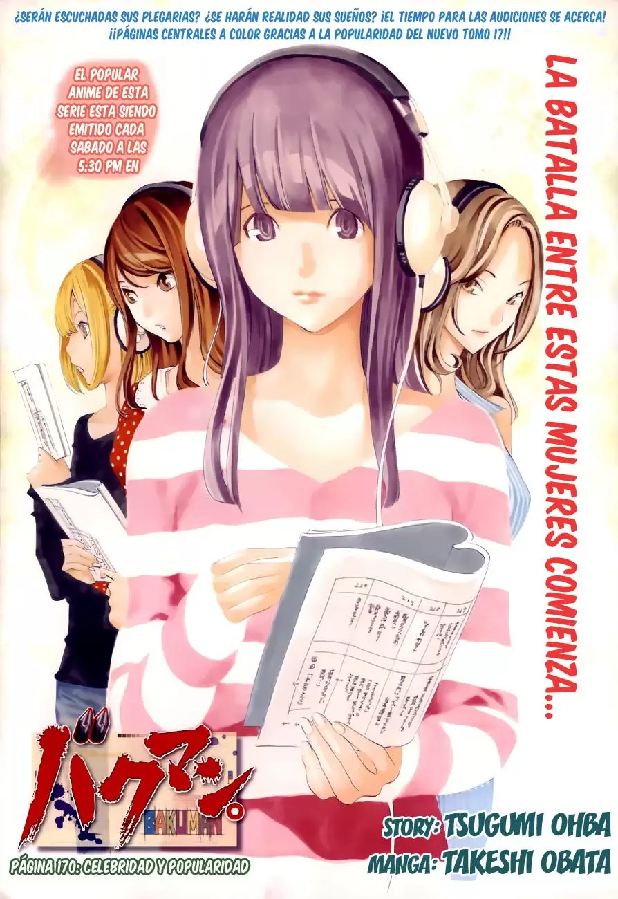 Bakuman capítulo 170, página 1