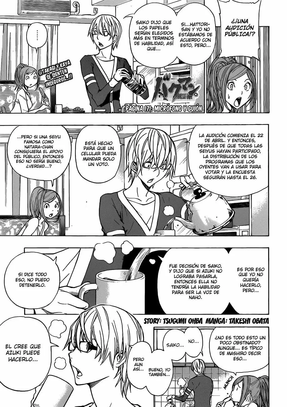 Bakuman capítulo 171, página 1