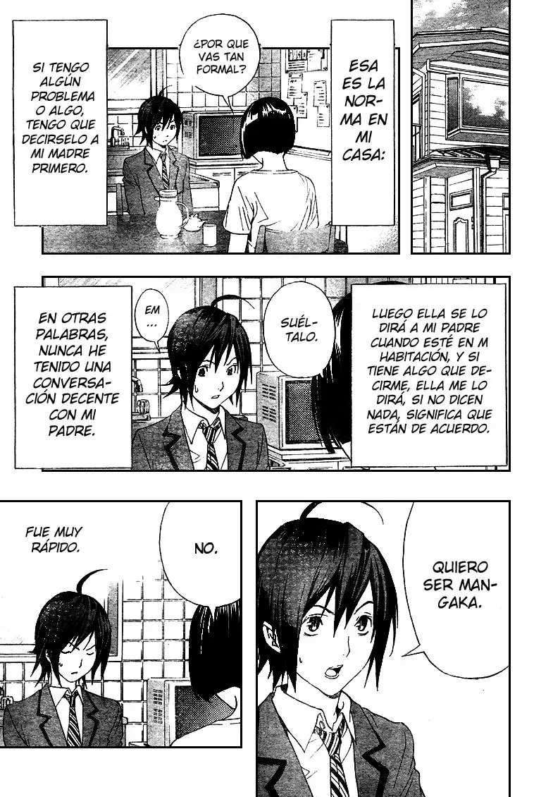 Bakuman capítulo 2, página 23