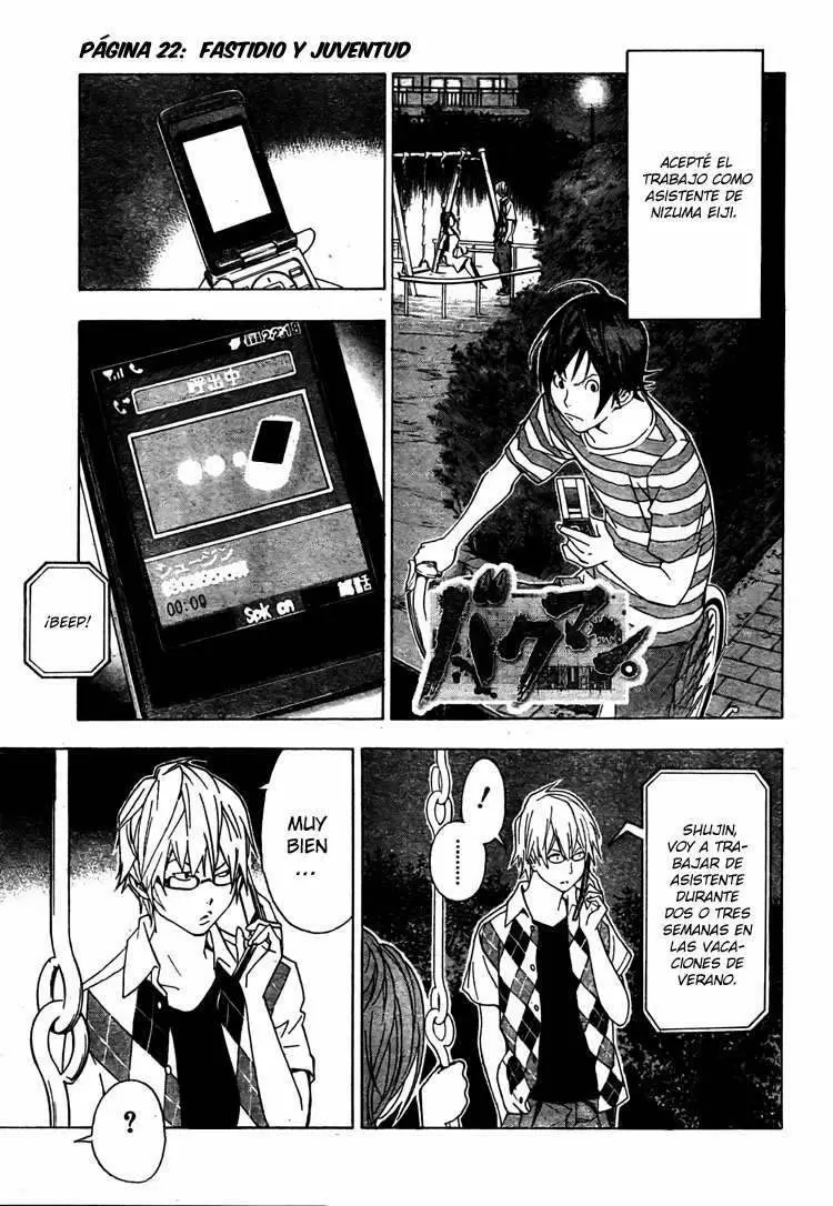 Bakuman capítulo 22, página 2