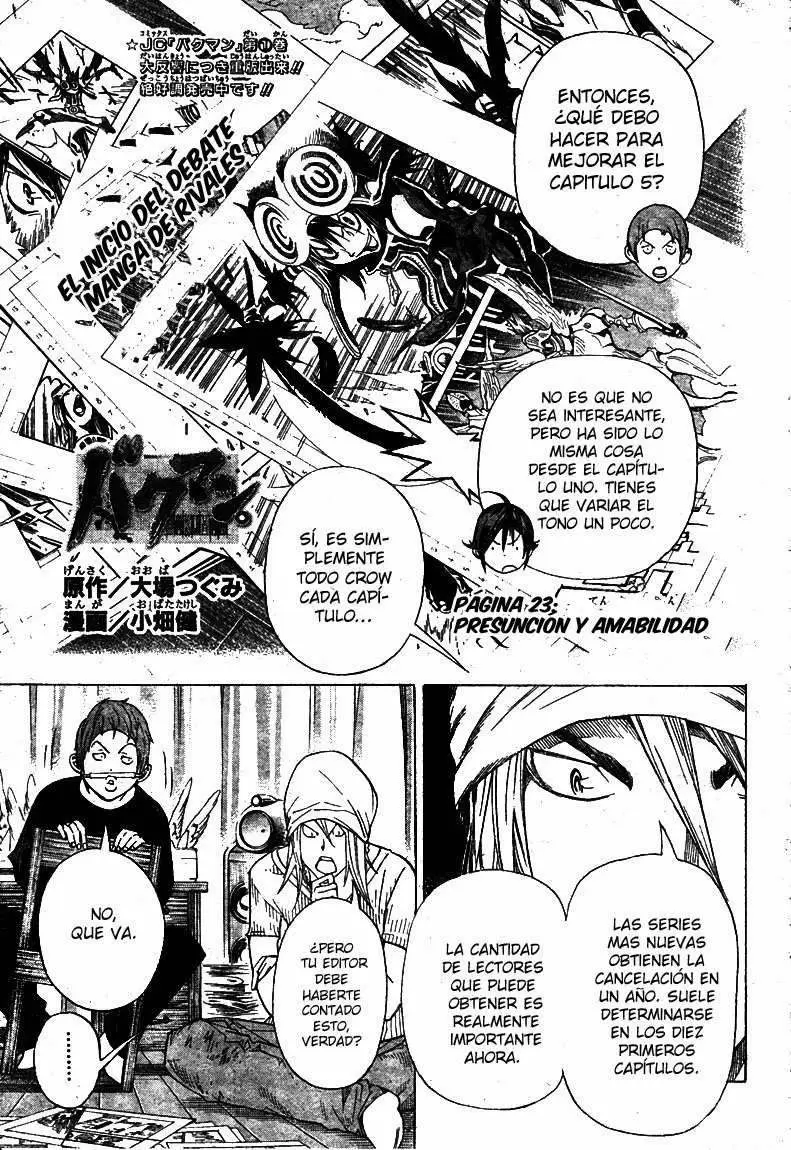 Bakuman capítulo 23, página 1