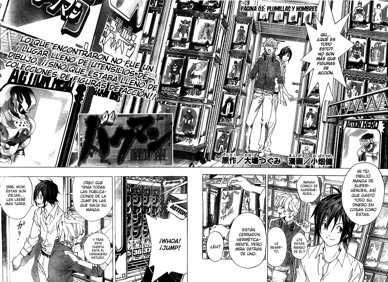Bakuman capítulo 3, página 2