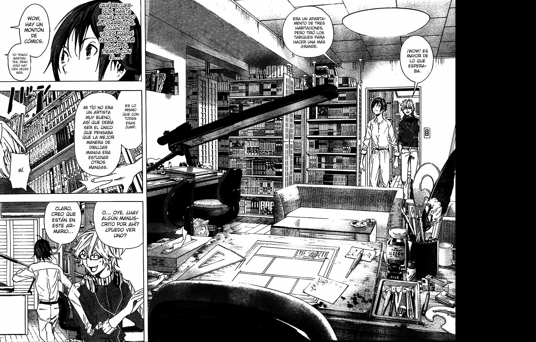 Bakuman capítulo 3, página 3