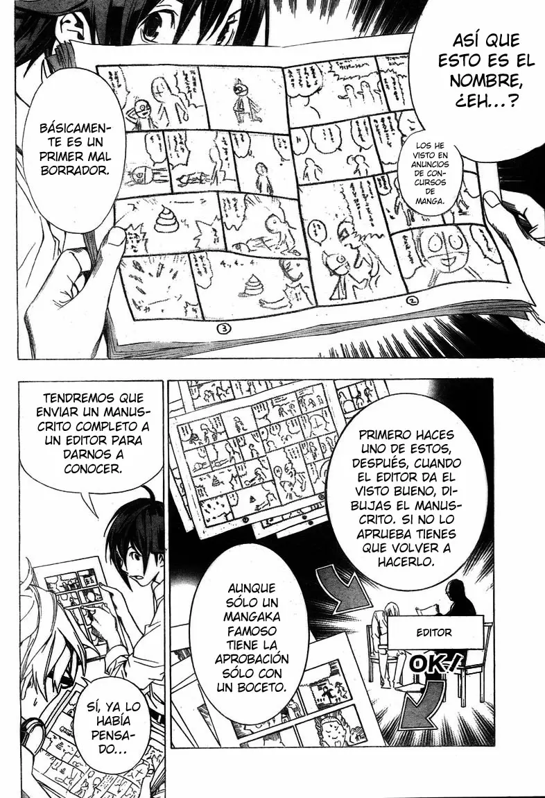 Bakuman capítulo 3, página 6